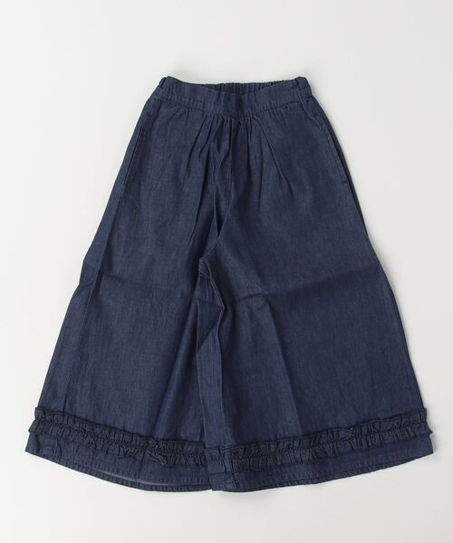 NHT（エヌエイチティー）の「NHT/エヌエイチティー フリルロングパンツ（その他パンツ・キッズ・ブルー系その他7/ベージュ系その他6/ブラック・120cm/130cm/140cm/150cm/160cm/110cm）」の21枚目の写真