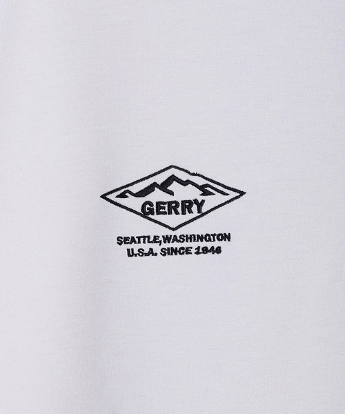 GERRY(ジェリー)の「GERRY ブランドロゴ刺繍 シルクタッチ ハーフジップ 長袖(スウェット・メンズ・ブルー/ホワイト/ライトグレー・LL/M/L)」の17枚目の写真