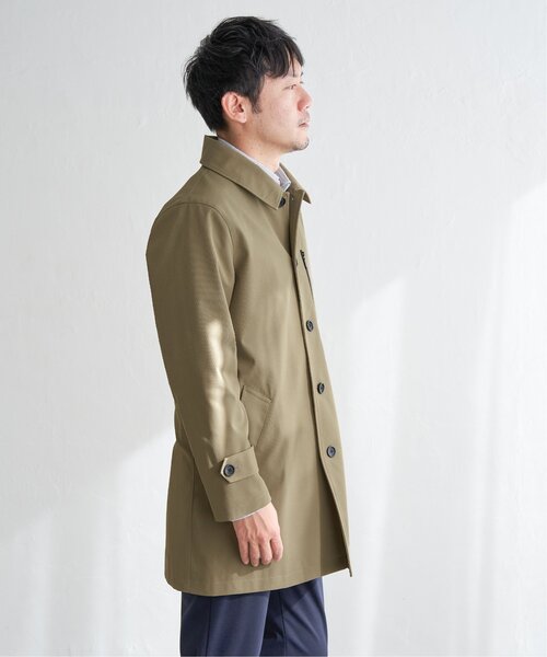 撥水フードステンカラーコート ステンカラーコート コート 撥水フードステンカラーコート メンズ