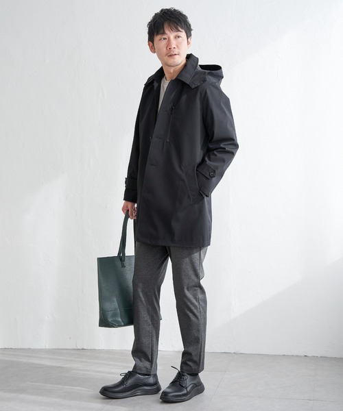 IM PRODUCT イッセイミヤケ ステンカラーコート ISSEY MIYAKE - 18aw ISSEY MIYAKE MEN、ロングコート