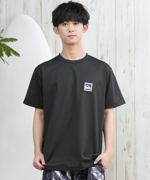 クイックシルバー Quiksilver 半袖ラッシュガード/Tシャツ XL Quiksilver ラッシュガード 「ムラサキスポーツ限定」QUIKSILVER