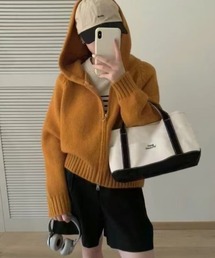 LETee（レティー）の「ニットジップパーカー（ニット/セーター）」