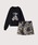 LA POMME petiti|~Ev`j́uBear Sweat Set upiXEFbgjvbubN