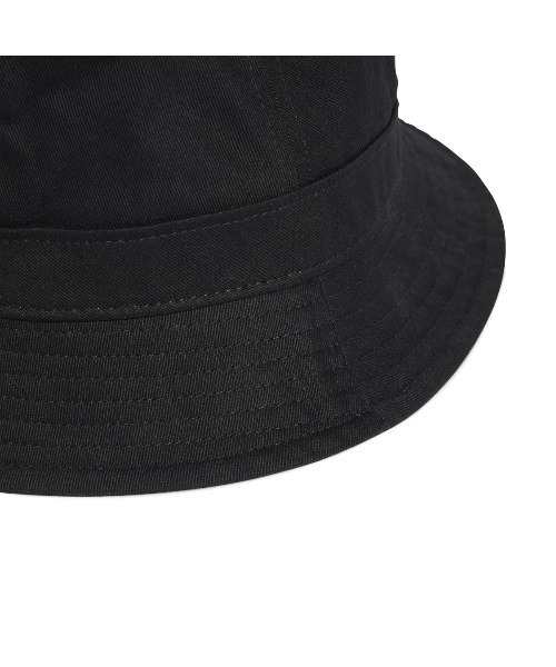 adidas(アディダス)の「adidas Originals ADICOLOR BUCKET HAT(アディダス オリジナルス アディカラー トレフォイル バケットハット)(ハット・メンズ・ブラック/ホワイト・SMALL/LARGE/MEDIUM)」の5枚目の写真