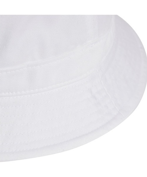 adidas(アディダス)の「adidas Originals ADICOLOR BUCKET HAT(アディダス オリジナルス アディカラー トレフォイル バケットハット)(ハット・メンズ・ブラック/ホワイト・SMALL/LARGE/MEDIUM)」の8枚目の写真