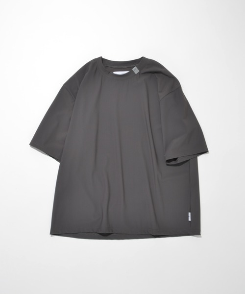 SUPERTHANKS(スーパーサンクス)の「<吸水速乾性>ワンポイントプリントクルーネック クイックドライTシャツQuick-dry S/S T-shirt(Tシャツ/カットソー・メンズ・ブラック/チャコールグレー/カーキ・M/L/S)」の13枚目の写真