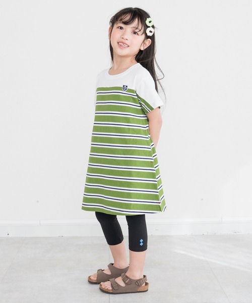 RAGMART(ラグマート)の「カットソーレギンス(レギンス/スパッツ・キッズ・ブルー/ブラック・130cm/120cm/110cm/100cm)」の5枚目の写真