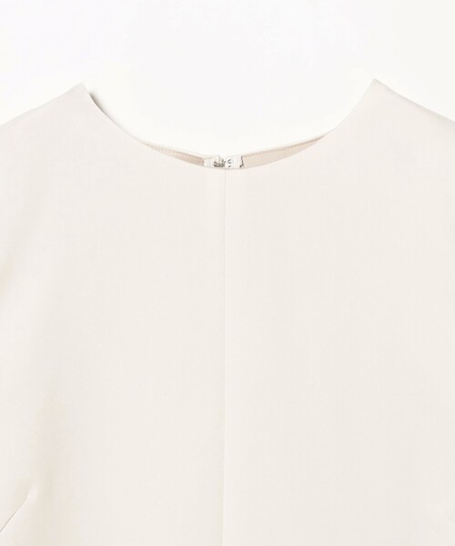 Demi-Luxe BEAMS（デミルクス ビームス）の「ヴィスコース バックタック ロングスリーブ ワンピース（ワンピース・レディース・ネイビー/オフホワイト・36/38）」の14枚目の写真