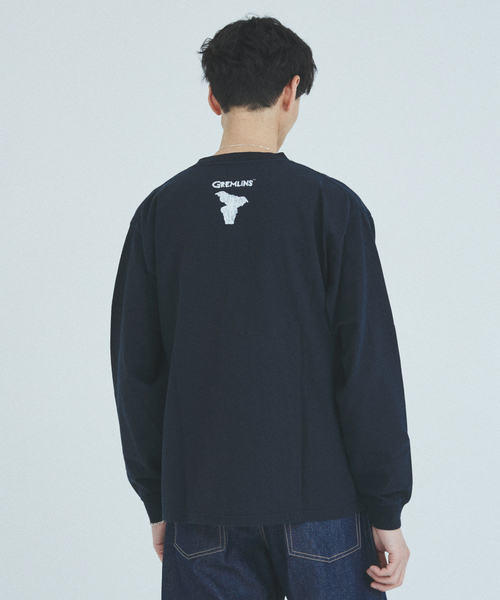 JOURNAL STANDARD（ジャーナルスタンダード）の「GREMLINS / グレムリン L/S Tシャツ（Tシャツ/カットソー・メンズ・ホワイト/ブラック/ライトグリーン/ブラックミックス/ピンク/ブラック系その他・MEDIUM/LARGE）」の20枚目の写真