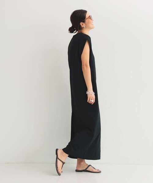セール】【別注】ATON / DRY COTTON JERSEY ワンピース [洗える