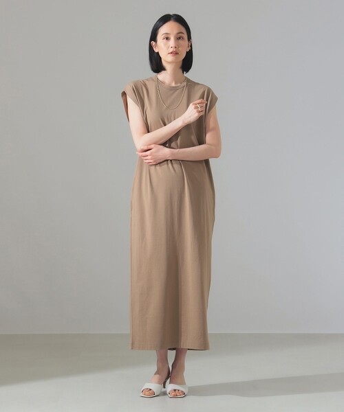 ATON（エイトン）の「【別注】ATON / DRY COTTON JERSEY ワンピース