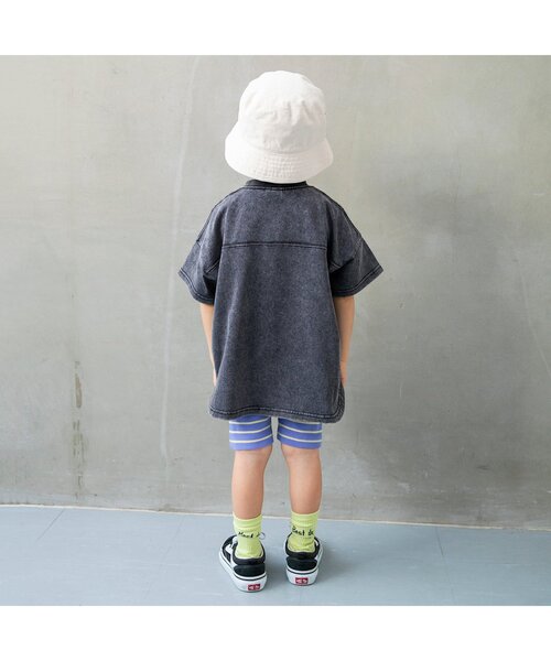 BREEZE(ブリーズ)の「ラインロゴソックス(ソックス/靴下・キッズ・オフホワイト/ネイビー/ピンク/ライム・21/18/15 )」の10枚目の写真