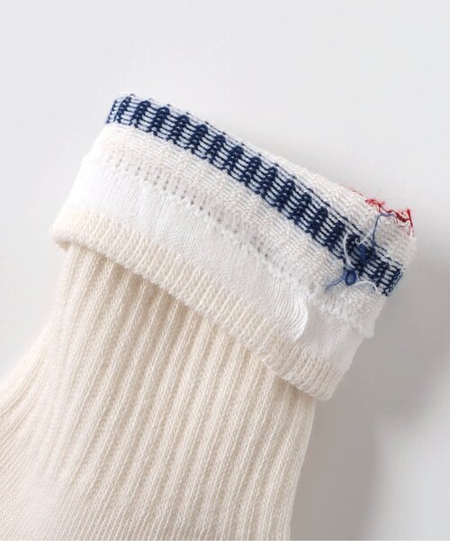 BREEZE(ブリーズ)の「ラインロゴソックス(ソックス/靴下・キッズ・オフホワイト/ネイビー/ピンク/ライム・21/18/15 )」の18枚目の写真