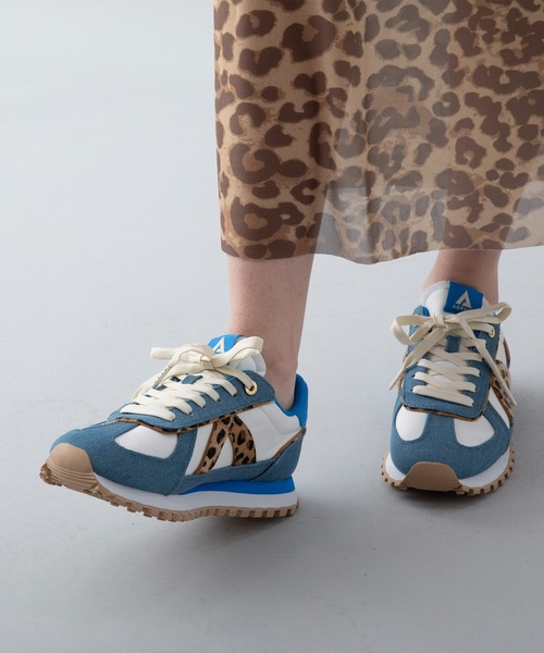 ASFVLT(アスファルト)の「ASFVLT (アスファルト) / ローカットスニーカー GATE(スニーカー・レディース・ブルー系/ベージュ系2/ベージュ系/レッド/グリーン/ホワイト/ベージュ系3/ブルー/ブラック/ベージュ系1/ホワイト×グレー/グレー×ピンク・40/39/38/37/41/45/44/43/42/36)」の11枚目の写真