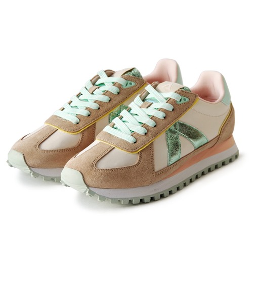 ASFVLT(アスファルト)の「ASFVLT (アスファルト) / ローカットスニーカー GATE(スニーカー・レディース・ブルー系/ベージュ系2/ベージュ系/レッド/グリーン/ホワイト/ベージュ系3/ブルー/ブラック/ベージュ系1/ホワイト×グレー/グレー×ピンク・40/39/38/37/41/45/44/43/42/36)」の13枚目の写真