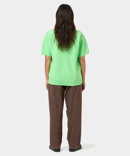 HUF(ハフ)の「HUF 1984 KNIT POLO(ポロシャツ・メンズ・グリーン系その他/レッド系その他/ブラック系その他・SMALL/MEDIUM/LARGE/X-LARGE/XX-LARGE)」の10枚目の写真