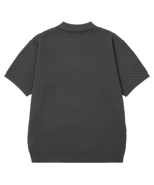 HUF 1984 ニット　ポロシャツ　2024SS XLサイズ　ボックス SALE／55%OFF】 HUF 1984 XLサイズボックス ニットポロシャツ