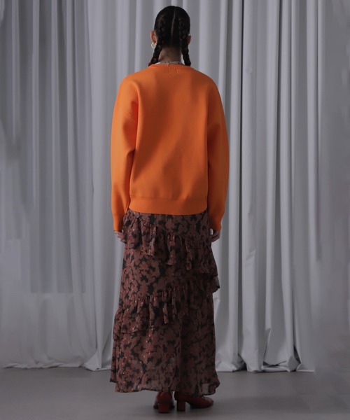 ROSE BUD（ローズバッド）の「オリジナルプリントスカート（スカート・レディース・グリーン/ブラウン・ONE SIZE）」の5枚目の写真