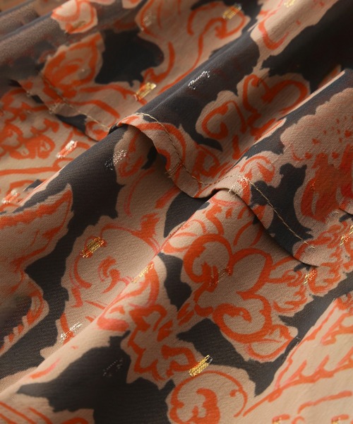 ROSE BUD（ローズバッド）の「オリジナルプリントスカート（スカート・レディース・グリーン/ブラウン・ONE SIZE）」の13枚目の写真