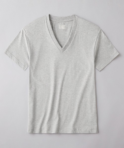 BODY WILD(ボディーワイルド)の「BODY WILD/ボディワイルド Vネック Tシャツ 抗菌防臭加工 2枚組 綿100%(Tシャツ/カットソー・メンズ・ホワイト/ブラック/杢グレー・MEDIUM/LARGE/X-LARGE)」の19枚目の写真