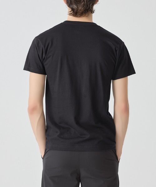 BODY WILD(ボディーワイルド)の「BODY WILD/ボディワイルド Vネック Tシャツ 抗菌防臭加工 2枚組 綿100%(Tシャツ/カットソー・メンズ・ホワイト/ブラック/杢グレー・MEDIUM/LARGE/X-LARGE)」の22枚目の写真