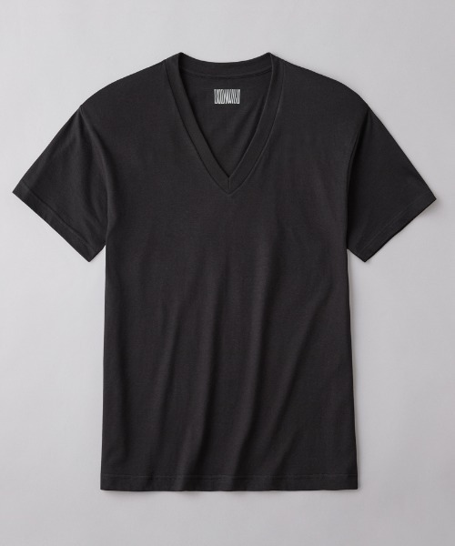 VELENCE Tシャツ M ホワイト/ブラック 2枚セット ジャケット対応】クルーネックTシャツ BW5413C :メンズ トップス