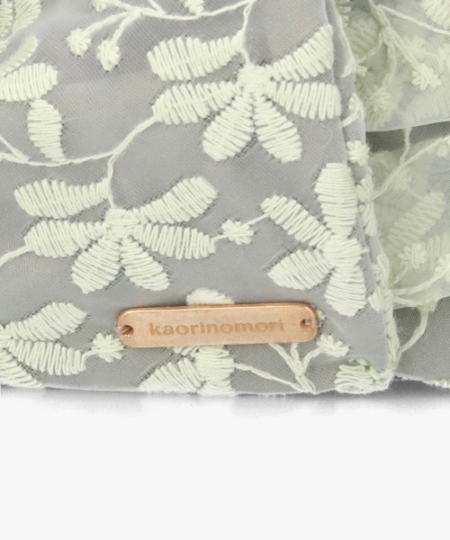 kaorinomori（カオリノモリ）の「kaorinomori ソーレイリボンキャップ / カオリノモリ（キャップ・レディース・ブルー/ライトブルー・58cm）」の15枚目の写真