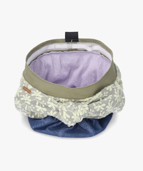 kaorinomori（カオリノモリ）の「kaorinomori ソーレイリボンキャップ / カオリノモリ（キャップ・レディース・ブルー/ライトブルー・58cm）」の17枚目の写真