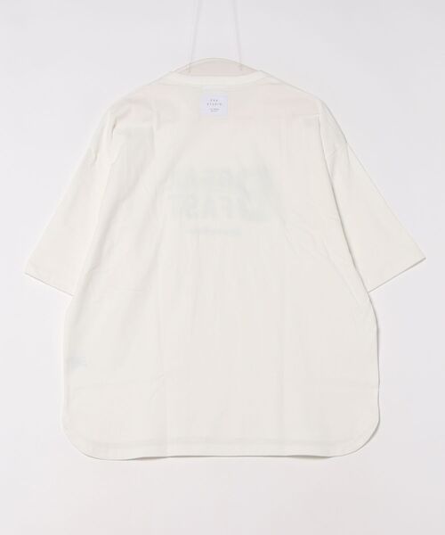 FOV(フォブ)の「フォブ BREAKFAST 6分袖 Tシャツ(Tシャツ/カットソー・レディース・ホワイト/グリーン/チャコールグレー・F)」の4枚目の写真