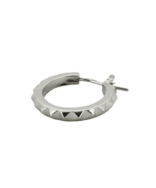 e.m. 片耳　ピアス ロジウムカラー スタッズピアス（ピアス（片耳用））｜e.m.