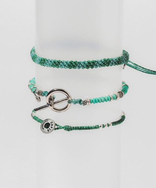 wakami（ワカミ）の「【別注】wakami / ビーズブレスレット 3本セット 2025（ブレスレット・レディース・グレー/マルチ/エメラルド/ブラック/オレンジ/ネイビー/ベージュ・ONE SIZE）」の15枚目の写真