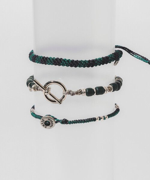 wakami（ワカミ）の「【別注】wakami / ビーズブレスレット 3本セット 2025（ブレスレット・レディース・グレー/マルチ/エメラルド/ブラック/オレンジ/ネイビー/ベージュ・ONE SIZE）」の16枚目の写真