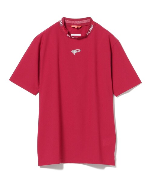 BEAMS GOLF(ビームスゴルフ)の「ORANGE LABEL / フレックスドライ モックネック シャツ(Tシャツ/カットソー・メンズ・ベージュ/ネイビー/レッド/グリーン・S/M/L/XL)」の16枚目の写真
