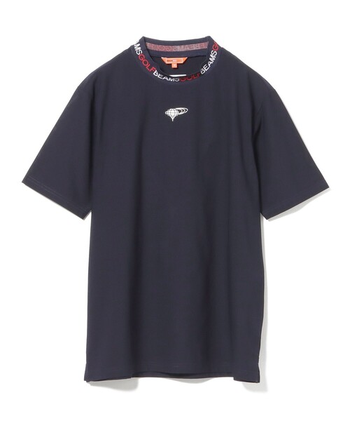BEAMS GOLF(ビームスゴルフ)の「ORANGE LABEL / フレックスドライ モックネック シャツ(Tシャツ/カットソー・メンズ・ベージュ/ネイビー/レッド/グリーン・S/M/L/XL)」の17枚目の写真