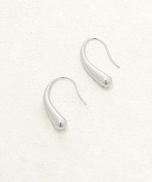 ESTELLE シンプル　ピアス ステンレス フック ピアス ESTELLE/エステール（ピアス（両耳用