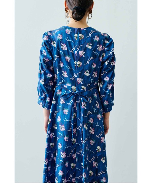 Savoir 花柄ワンピース 青系　新品未使用♡ 花柄ワンピース | ファッション通販｜ウサギオンライン公式通販