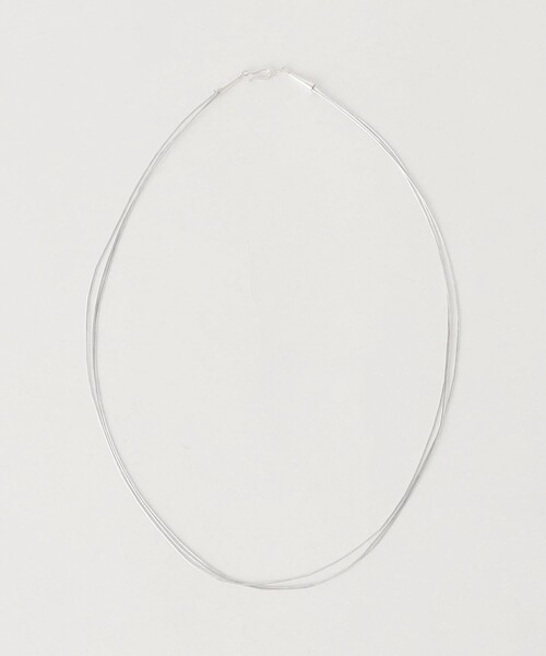 Native SilverStreams(ネイティブシルバーストリームズ)の「<Native SilverStreams>シルバー 3連 ネックレス(ネックレス・レディース・シルバー・FREE)」の3枚目の写真