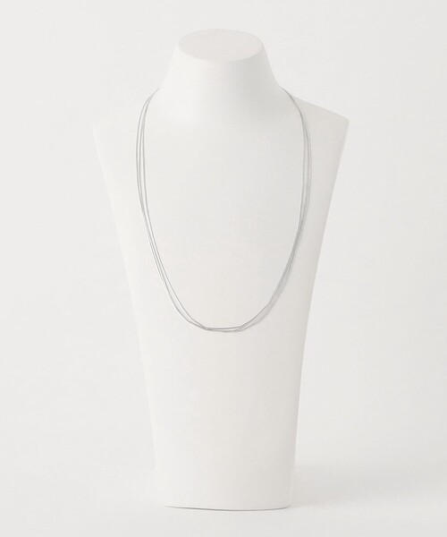 Native SilverStreams(ネイティブシルバーストリームズ)の「<Native SilverStreams>シルバー 3連 ネックレス(ネックレス・レディース・シルバー・FREE)」の6枚目の写真