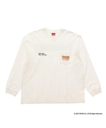 Manhattan Portage | L/S Print T-Shirt THRASHER(Tシャツ/カットソー)