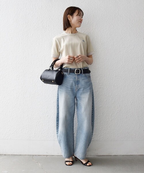 LACOSTE(ラコステ)の「【SHIPS any別注】LACOSTE:〈洗濯機可能〉PIQUE クルーネック Tシャツ 26SS(Tシャツ/カットソー・レディース・ライトグリーン/ホワイト/ネイビー/ベージュ・ONE SIZE)」の15枚目の写真