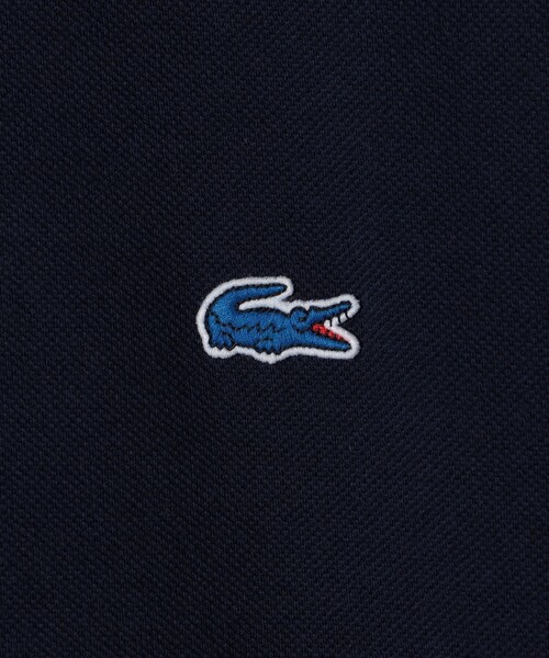 SHIPS any別注】LACOSTE:〈洗濯機可能〉PIQUE クルーネック Tシャツ