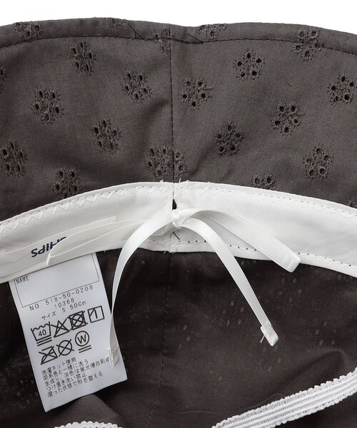 SHIPS(シップス)の「SHIPS KIDS:ベビー レース ハット(キャップ・キッズ・ブラウン・SMALL/MEDIUM/X-SMALL)」の6枚目の写真