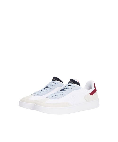 TOMMY HILFIGER(トミーヒルフィガー)の「ヘリテージスニーカー(スニーカー・レディース・ホワイト/マルチ・23cm/24cm/24.5cm/23.5cm)」の2枚目の写真
