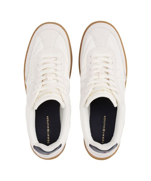 TOMMY HILFIGER(トミーヒルフィガー)の「ヘリテージスニーカー(スニーカー・レディース・ホワイト/マルチ・23cm/24cm/24.5cm/23.5cm)」の3枚目の写真