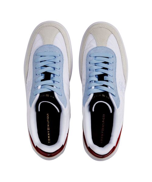 TOMMY HILFIGER(トミーヒルフィガー)の「ヘリテージスニーカー(スニーカー・レディース・ホワイト/マルチ・23cm/24cm/24.5cm/23.5cm)」の10枚目の写真