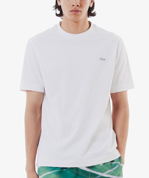 LACOSTE/ラコステ アウトラインクロッククルーネックTシャツ 半袖