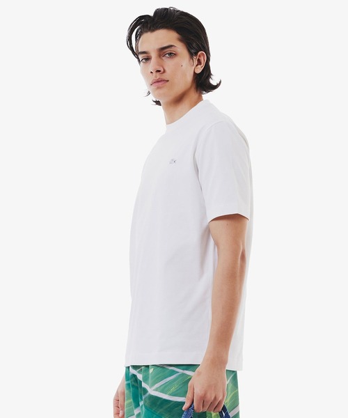 LACOSTE(ラコステ)の「LACOSTE/ラコステ アウトラインクロッククルーネックTシャツ 半袖 TH558299(Tシャツ/カットソー・メンズ・ネイビー/ホワイト/ブラック・M/L/XL)」の5枚目の写真