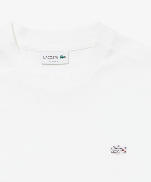 LACOSTE(ラコステ)の「LACOSTE/ラコステ アウトラインクロッククルーネックTシャツ 半袖 TH558299(Tシャツ/カットソー・メンズ・ネイビー/ホワイト/ブラック・M/L/XL)」の9枚目の写真