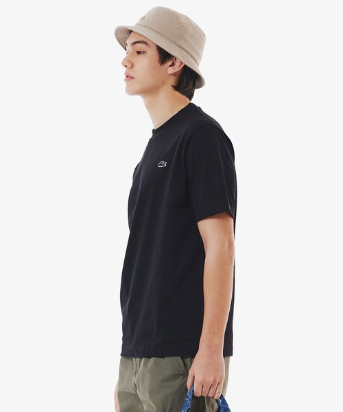 LACOSTE(ラコステ)の「LACOSTE/ラコステ アウトラインクロッククルーネックTシャツ 半袖 TH558299(Tシャツ/カットソー・メンズ・ネイビー/ホワイト/ブラック・M/L/XL)」の10枚目の写真