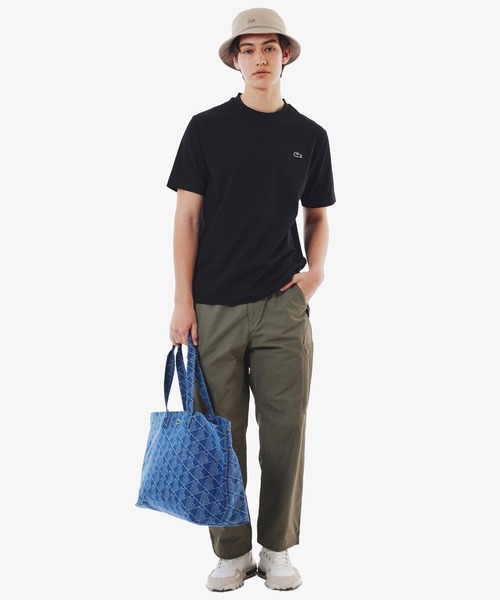 LACOSTE(ラコステ)の「LACOSTE/ラコステ アウトラインクロッククルーネックTシャツ 半袖 TH558299(Tシャツ/カットソー・メンズ・ネイビー/ホワイト/ブラック・M/L/XL)」の12枚目の写真